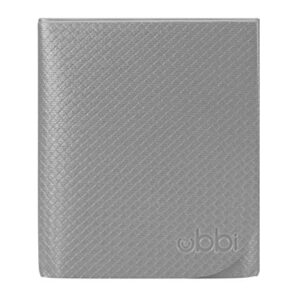 Ubbi Changing Mat, Soft and Comfortable, Easy to Clean and Carry on the go, Yoga-Mat Feel, Gray