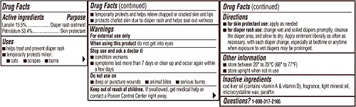 A+D Original Diaper Rash Ointment, Skin Protectant With Lanolin and Petrolatum, (Packaging May Vary) Cream 16 Ounce (Pack of 1)