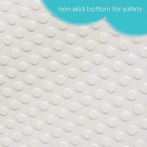 Summer Contoured Changing Pad – Includes Waterproof Changing Liner and Safety Fastening Strap with Quick-Release Buckle