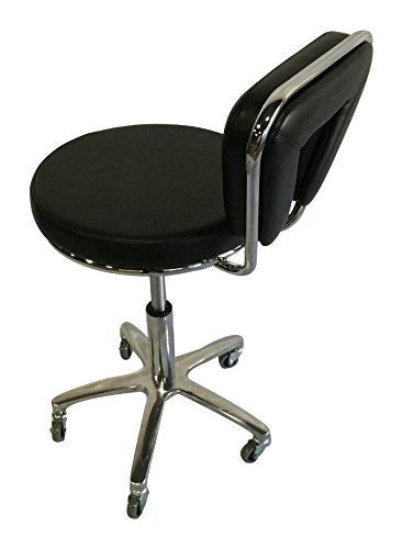 Stool Equipment Medical Chair Facial Beauty Salon Spa Tattoo (BLACK)