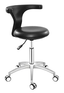 ergonomic home office desk chair – with lumbar support rolling chair，swivel salon chair ，adjustable dentist chair medical stool for drafting,computer,hospital,clinic,dentalhygienis,home