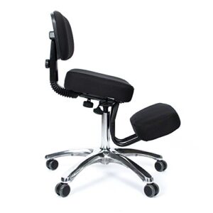 BetterPosture Jazzy Kneeling Chair – Multifunctional Ergonomic Posture Kneeling Chair Helps Reduce Back and Neck Strain