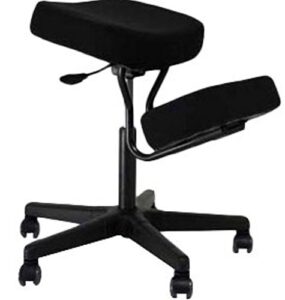 solace plus kneeling chair jobri betterposture with memory foam to improve posture, relieve neck and back pain