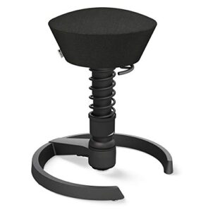 aeris swopper new edition ergonomic stool – dynamic office chair for a healthy back – office stool and seat trainer – 17.7-23.2seat height, spring strut type standard
