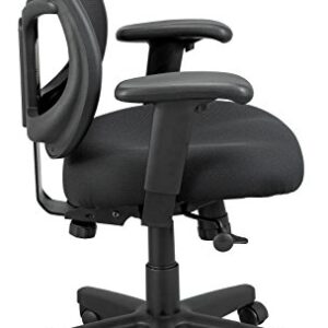 Eurotech Seating Apollo Midback Swivel Chair, Black