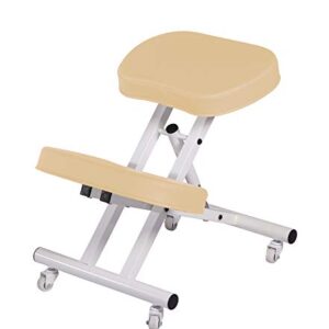 Master Massage Healthy-Star-Program Steel Posture Kneeling Chair Cream, 1count