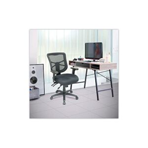 Alera ALEEL42ME10B Alera Elusion Series Mesh Mid-Back Multifunction Chair, Black