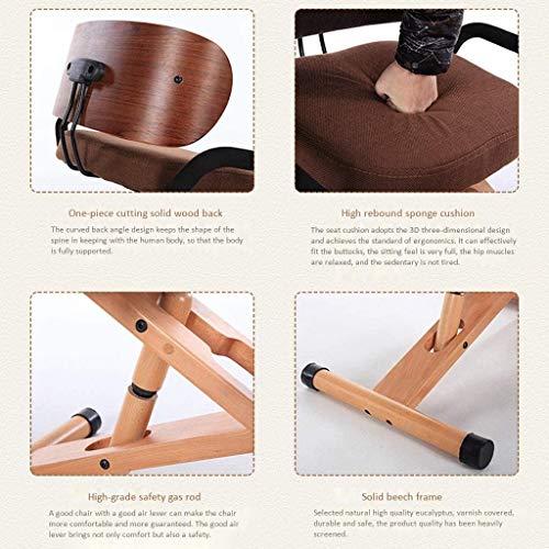 Happy shopping Kneeling Chairs, Wellbeing Ergonomic Kneeling Chair, Posture Corrective Chair, Angled Kneeling Chair, Adjustable Stool, for Office & Home, Perfect for Body Shaping and Relieving Stress