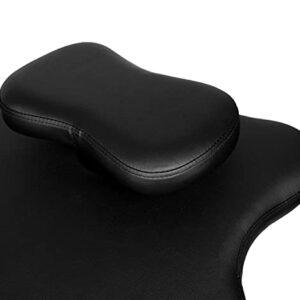 H&A Cross-Legged kneeing Chair for Office or Home, Meditation Seat for Reducing Back Pain, Ergonomic Posture Corrective Seat with Height Adjustable (Black), 26.5 inch x 23.5 inch