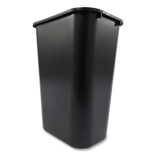 Hefty Touch-Lid 13.3-Gallon Trash Can, Black, Holds 13.3 Gallons and 50 Liters