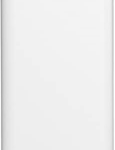 Kohler 20957-STW Trash Bin, 2.5 Gallon, White with Stainless Steel