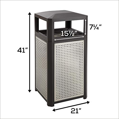 Evo Series Steel, 38 Gal Trashcan