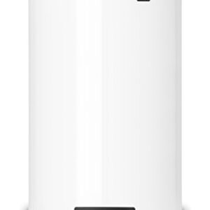 Brabantia Pedal Bin Silent - White - 40 Liter