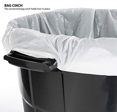 United Solutions 20 Gallon Outdoor Waste Garbage Bin (5 pack)