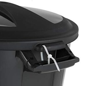 United Solutions 20 Gallon Outdoor Waste Garbage Bin (5 pack)