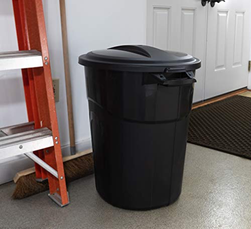 United Solutions 20 Gallon Outdoor Waste Garbage Bin (5 pack)