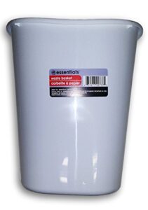 greenbriar international small 7 quart (1.75 gallon) waste basket trash can