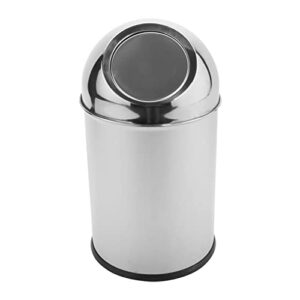 g.e.t. sstb-11 stainless steel 6.75″ stainless steel table top trash can with mirror finish, stainless steel coffee station collection