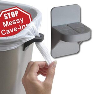 PlasticMill Trash Bags Cinch, White, 2 Pack, To Hold Garbage Bags In Place.May not be compatible with some Garbage Can drawers or compacters.