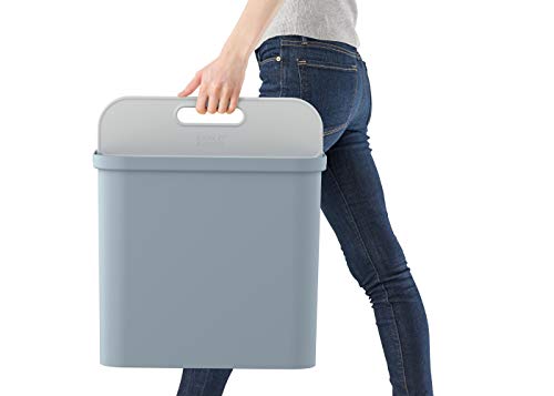 Joseph Joseph 30110 30111 GoRecycle 28-Liter (7.4 US Gallons) Recycling Collector, Blue