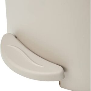 TATAY Standard Bathroom Pedal Bin, 3L, One Size, Grey