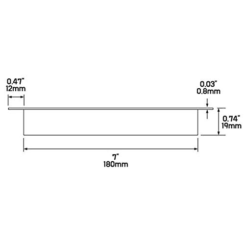 CLAIRLA Trash Grommet 200mm (Hole 180mm)