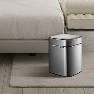 Upella Teza 2 Gallon/8 Liter Sensor Trash can, Smart Touchless Design for Bathroom, Living Room, Kitchen and Office (Gray)