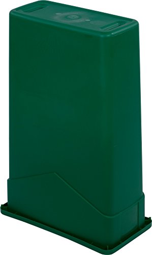 CFS 34202309 TrimLine Polyethylene Waste Container, 23 Gallon Capacity, 20" Length x 11" Width x 29.88" Height, Green (Case of 4)