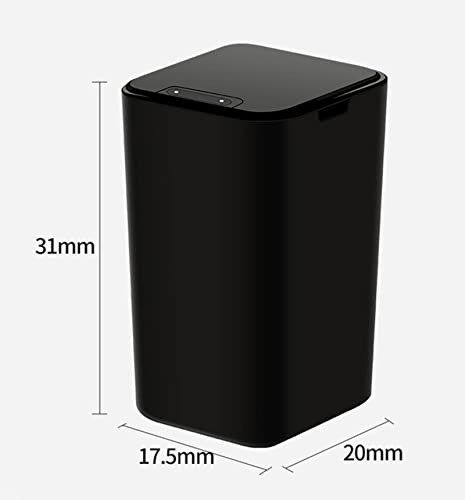 Intelligent Sensor Trash Can with Automatic Flip Cover Household Classification Kitchen Living Room Car Trash Can 12L