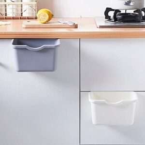 ekqw015l ekqw015l Kitchen Cabinet Door Hanging Rubbish Trash Bin Can Sundries Storage Container Rice White