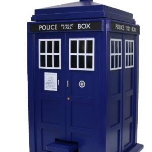 Doctor Who TARDIS Waste Basket with LED Lights & Sound