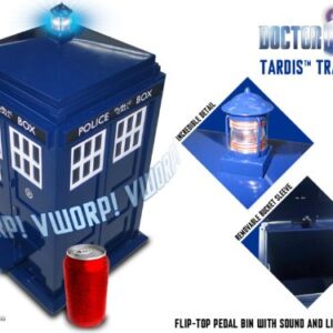 Doctor Who TARDIS Waste Basket with LED Lights & Sound