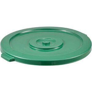 32 gallon garbage can lid, green