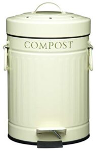 kitchen craft 3 l compost pedal bin