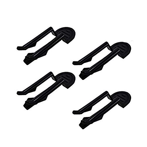 4 Pack Garbage Bin Clips,Garbage Basket Clip Fixed Waste Trash Can Bag Clamp Clip Rubbish Clip Holder for Home,Kitchen,Office