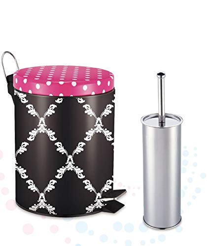 W Unlimited Trash Can, Small, Matte/Shinny