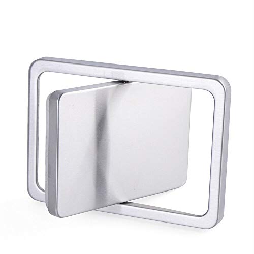 Stainless Steel Embedded Built In Cover Square Square Built In Countertop Trash Bin Cover Swing