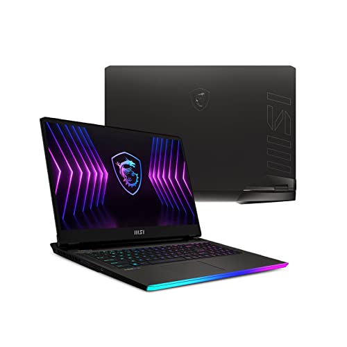 2022 MSI Raider GE77HX 12UHS-074 (i7-12800HX, 32GB RAM, 2X 1TB NVMe SSD, RTX 3080Ti 16GB, 17.3" FHD 360Hz, Windows 11) Gaming Laptop