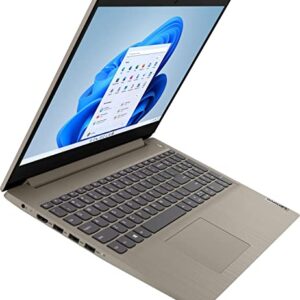 Lenovo 2022 Newest Ideapad 3 Laptop, 15.6" HD Touchscreen, 11th Gen Intel Core i3-1115G4 Processor, 8GB DDR4 RAM, 256GB PCIe NVMe SSD, HDMI, Webcam, Wi-Fi 5, Bluetooth, Windows 11 Home, Almond