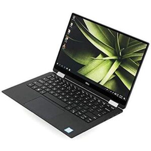 Dell XPS 13 9365 13.3in 2 in 1 Laptop FHD Touchscreen 7th Gen Intel Core i7-7Y75, 8GB RAM, 256GB SSD, Windows 10 Home (Renewed)
