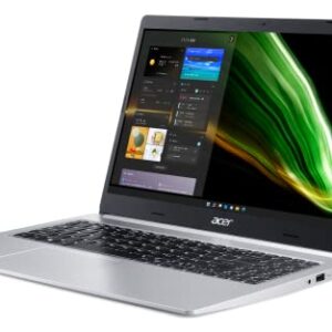 Acer Aspire 5 A515-45-R74Z Slim Laptop | 15.6" Full HD IPS | AMD Ryzen 5 5500U Hexa-Core Mobile Processor | AMD Radeon Graphics | 8GB DDR4 | 256GB NVMe SSD | WiFi 6 | Backlit KB | Windows 11 Home