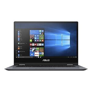 ASUS VivoBook 14" FHD LED 2-in-1 Touchscreen Premium Laptop Bundle Accessory | Intel Core i5-10210U | 8GB DDR4 RAM | 512GB SSD | Backlit Keyboard | Fingerprint | HDMI | Windows 10