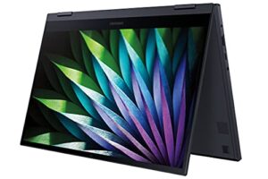 samsung 2022 galaxy book flex2 alpha 2-in-1 laptop, 13.3″ qled fhd touchscreen, intel quard-core i7 1165g7 up to 4.7ghz, 16gb lpddr4x ram, 2tb pcie ssd, wifi 6, bluetooth 5.1, backlit kb, windows 11