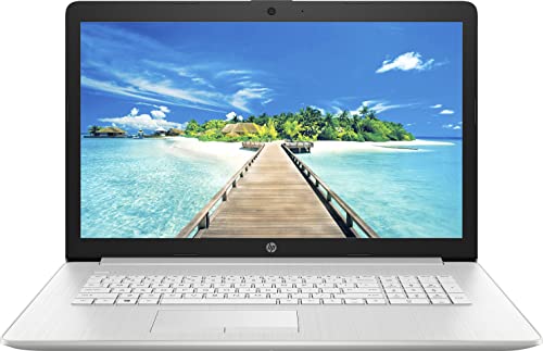 HP Newest 17 Laptop, 17.3" HD+ Display, 11th Gen Intel Core i3-1115G4 Processor, 16GB RAM, 512GB PCIe SSD, Webcam, Bluetooth, HDMI, RJ-45, Windows 11 Home, Silver