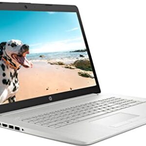 HP Newest 17 Laptop, 17.3" HD+ Display, 11th Gen Intel Core i3-1115G4 Processor, 16GB RAM, 512GB PCIe SSD, Webcam, Bluetooth, HDMI, RJ-45, Windows 11 Home, Silver