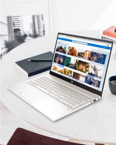 HP Pavilion 15 Laptop, 11th Gen Intel Core i7-1165G7 Processor, 16 GB RAM, 512 GB SSD Storage, Full HD IPS micro-edge Display, Windows 11 Pro, Compact Design, Long Battery Life