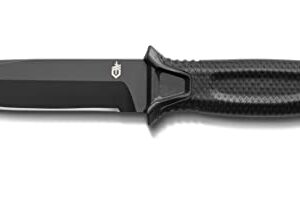 GERBER StrongArm Fixed Blade Knife with Fine Edge - Black