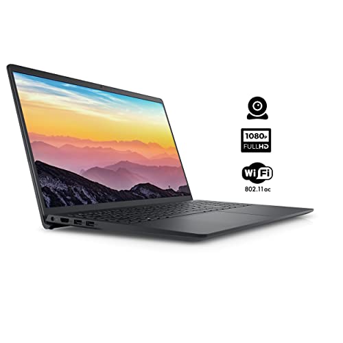 Dell Inspiron 15 3000 Series 3511 Laptop, 15.6" FHD Touchscreen, Intel Core i5-1035G1, 32GB DDR4 RAM, 1TB PCIe SSD, SD Card Reader, Webcam, HDMI, Wi-Fi, Windows 11 Home, Black