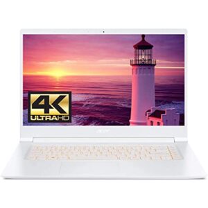 acer conceptd 5 creator laptop, 15.6″ 4k uhd (3840 x 2160) ips display, intel core i7 processor, amd radeon rx vega m gl, backlit keyboard, fingerprint reader, 16gb ram, 1tb pcie ssd, windows 11 pro