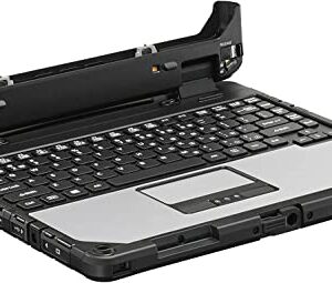 Toughbook Panasonic CF-33, Intel i5-7300U, 12" QHD Touch-Digitizer, 16GB RAM, 512GB SSD, Infrared Webcam, GPS, 4G LTE, 2D Barcode Reader, Fingerprint Reader, Premium Keyboard, Win 10 Pro (Renewed)